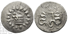 Mysia, Pergamon AR Cistophoric Tetradrachm. 166-67 BC. Struck circa 123-95 BC. Group 2.