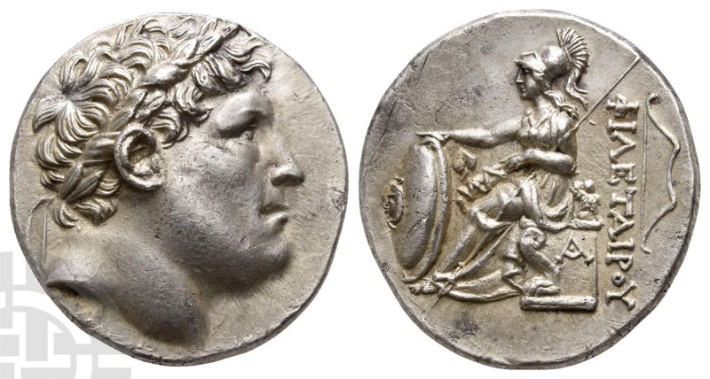 Kingdom of Pergamon, Eumenes I AR Tetradrachm. 263-241 BC. Pergamon mint; struck...