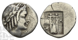 Lykian League, Masikytes AR Hemidrachm. Late 30s-27 BC.