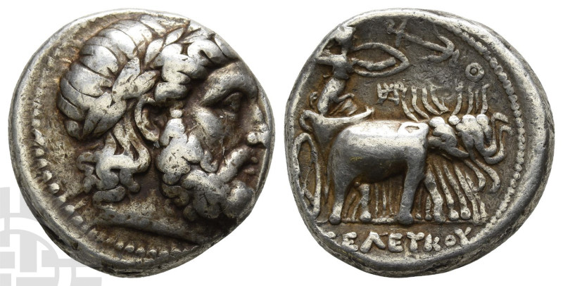Seleucid Empire, Seleukos I Nikator AR Tetradrachm. Second satrapy and kingship,...