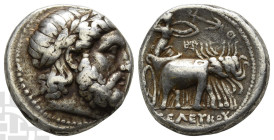 Seleucid Empire, Seleukos I Nikator AR Tetradrachm. Second satrapy and kingship, 312-281 BC. Seleukeia on the Tigris II mint. Struck circa 296/5-281 B...