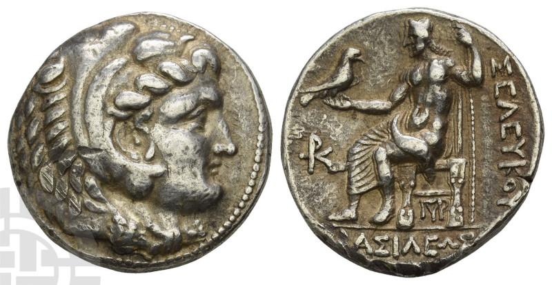 Seleucid Empire, Antiochos I, co-regent with Seleukos I Nikator AR Tetradrachm. ...