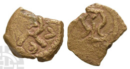 Judaea, Herod I AE Prutah. 40-4 BCE. Jerusalem mint.
