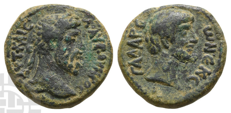 Lucius Verus AE 20mm of Gadara, Decapolis. AD 161-169. Dated CY 225 (AD 161/2). ...