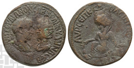 Gordian III and Tranquillina AE 31mm of Singara, Mesopotamia. AD 238-244. Struck AD 243-4.