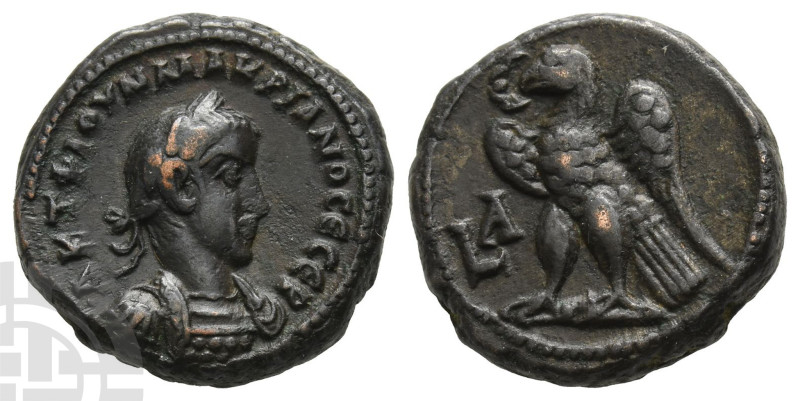 Macrianus, Usurper BI Tetradrachm of Alexandria, Egypt. AD 260-261. Dated RY 1 (...