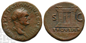 Vespasian AE As. AD 69-79. Rome mint; struck AD 71.