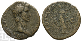 Nerva AE As. AD 96-98. Rome mint.