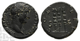Hadrian AE Semis. AD 117-138. Rome mint; struck AD 125-128.