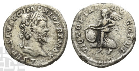 Septimius Severus AR Denarius. AD 193-211. Rome mint; struck AD 198-200.