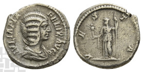 Julia Domna AR Denarius. AD 193-217. Rome mint; struck AD 211-217.