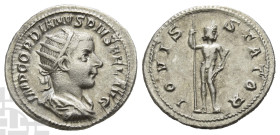 Gordian III AR Antoninianus. AD 238-244. Rome mint; struck late AD 240.
