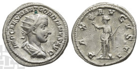 Gordian III AR Antoninianus. AD 238-244. Rome mint; struck AD 238-239.