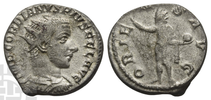Gordian III AR Antoninianus. AD 238-244. Antioch mint; struck AD 242-244. 

Go...