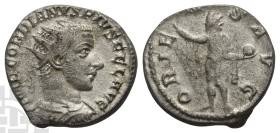 Gordian III AR Antoninianus. AD 238-244. Antioch mint; struck AD 242-244.
