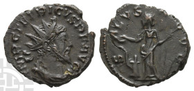 Tetricus I, Romano-Gallic Emperor BI Antoninianus. AD 271-274. Treveri mint; struck AD 274.