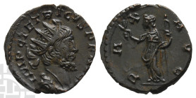 Tetricus I, Romano-Gallic Emperor BI Antoninianus. AD 271-274. Contemporary imitation(?).