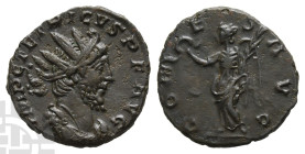 Tetricus I, Romano-Gallic Emperor BI Antoninianus. AD 271-274. Colonia Agrippinensis mint; struck AD 272-273.