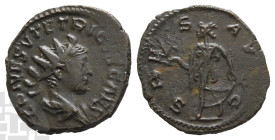 Tetricus II, as Caesar BI Antoninianus. AD 270-274. Treveri mint; struck AD 273.