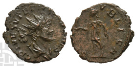 Tetricus II, as Caesar BI Antoninianus. AD 273-274. Treveri mint; struck AD 273.