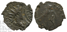 Tetricus II, as Caesar BI Antoninianus. AD 270-274. Treveri mint; struck AD 272-273.