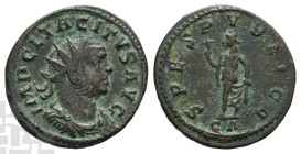 Tacitus BI Antoninianus. AD 275-276. Lugdunum mint; struck AD 276.