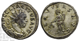 Tacitus BI Antoninianus. AD 275-276. Lugdunum mint; struck November-December AD 275.