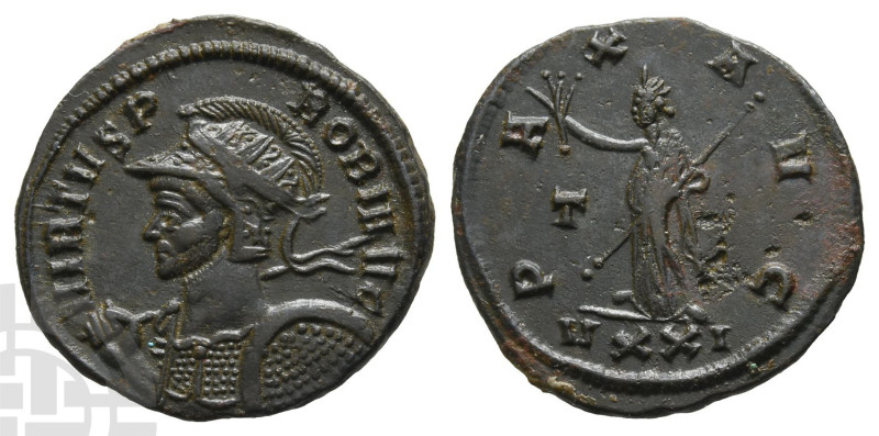 Probus BI Antoninianus. AD 276-282. Ticinum mint; struck AD 280. 5th officina. ...