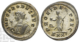 Probus BI Antoninianus. AD 276-282. Ticinum mint; struck AD 281. 4th officina.