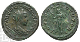Diocletian BI Antoninianus. AD 284-305. Lugdunum mint; struck mid AD 285-1 April 286. 3rd officina.