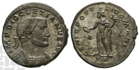 Diocletian BI Nummus. AD 284-305. Treveri mint; struck AD 298-299. 1st officina.