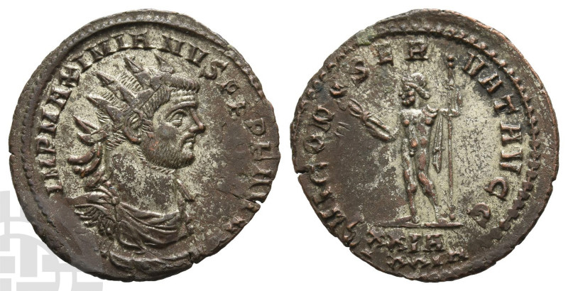 Maximian BI Antoninianus. First reign, AD 286-305. Rome mint; struck AD 285-286....