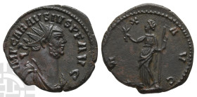 Carausius, Romano-British Emperor BI Antoninianus. AD 286-293. Uncertain mint; struck AD 287-290. A Well Struck Antoninianus of Carausius