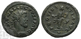 Allectus, Romano-British Emperor BI Antoninianus. AD 293-296. 'C' (Camulodunum?) mint. Suberb Antoninianus of Allectus