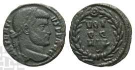 Maxentius AE Quarter Nummus. AD 307-312. Rome mint; struck AD 310-312.