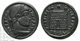Constantine I BI Nummus. AD 307/310-337. Siscia mint; struck AD 328-329. 2nd officina.