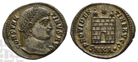 Constantine I BI Nummus. AD 307/310-337. Cyzicus mint; struck AD 325-326. 1st officina.