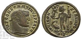 Constantine I BI Nummus. AD 307/310-337. Siscia mint; struck AD 315-316. 2nd officina.
