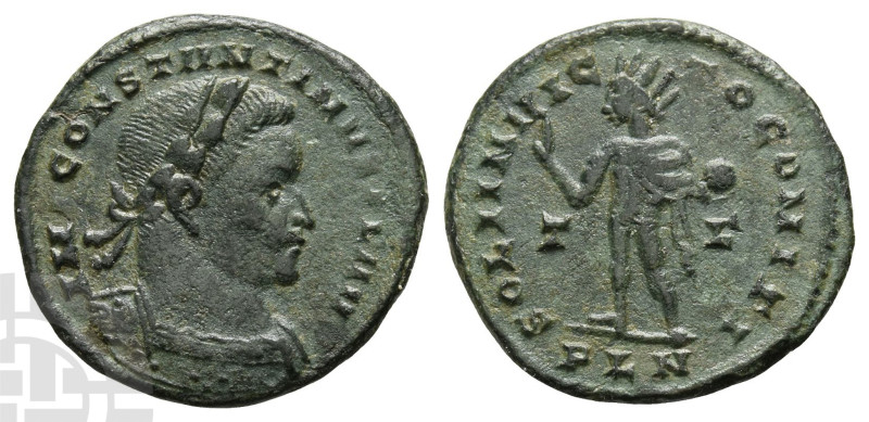 Constantine I BI Nummus. AD 307/310-337. London mint; struck AD 310. 1st officin...