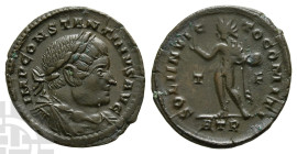 Constantine I BI Nummus. AD 307/310-337. Treveri mint; struck AD 316. 1st officina.