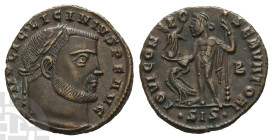 Licinius I BI Nummus. AD 308-324. Siscia mint; struck AD 315-316. 2nd officina.