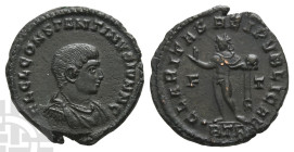 Constantine II, as Caesar BI Nummus. AD 316-337. Treveri mint; struck AD 317-318. 1st officina.