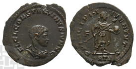 Constantine II, as Caesar BI Nummus. AD 316-337. Treveri mint; struck AD 317-318. 1st officina.