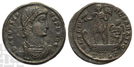 Constans BI Centenionalis. AD 337-350. Thessalonica mint; struck AD 348-350. 3rd officina.