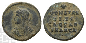 Constantius II, as Caesar AE 18mm. AD 324-337. Antioch mint. Struck under Constantine I, AD 324-325. 4th officina.