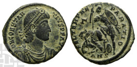 Constantius II BI Centenionalis. AD 337-361. Antioch mint; struck AD 350-355. 6th officina.