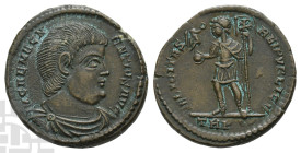 Magnentius BI Centenionalis. AD 350-353. Treveri mint; struck AD 350. 1st officina.