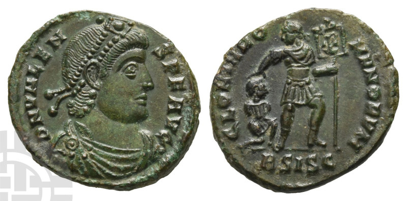 Valens BI 19mm. AD 364-378. Siscia mint; struck AD 364-367. 2nd officina. 

Va...