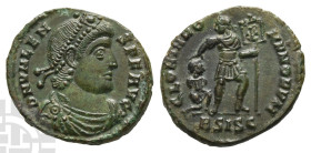 Valens BI 19mm. AD 364-378. Siscia mint; struck AD 364-367. 2nd officina.