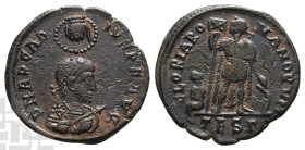 Arcadius AE Maiorina. AD 383-408. Thessalonica mint; struck AD 383-395. 3rd officina.